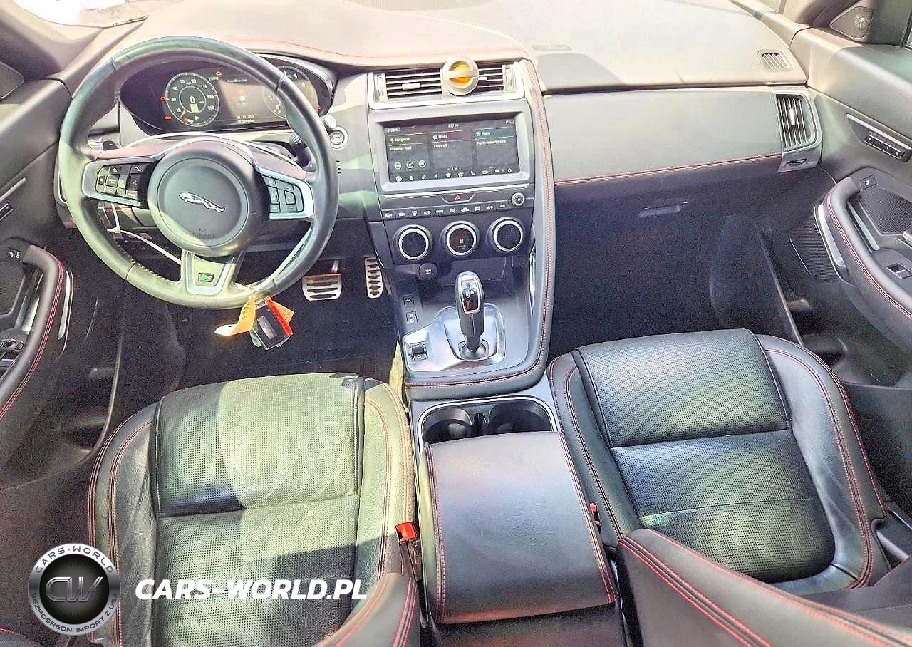 2020 Jaguar E-Pace Checkered Flag VIN:SADF12FX7L1Z87447 - 8