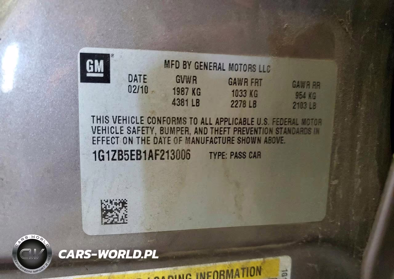 2010 Chevrolet Malibu Ls VIN:1G1ZB5EB1AF213006 - 12