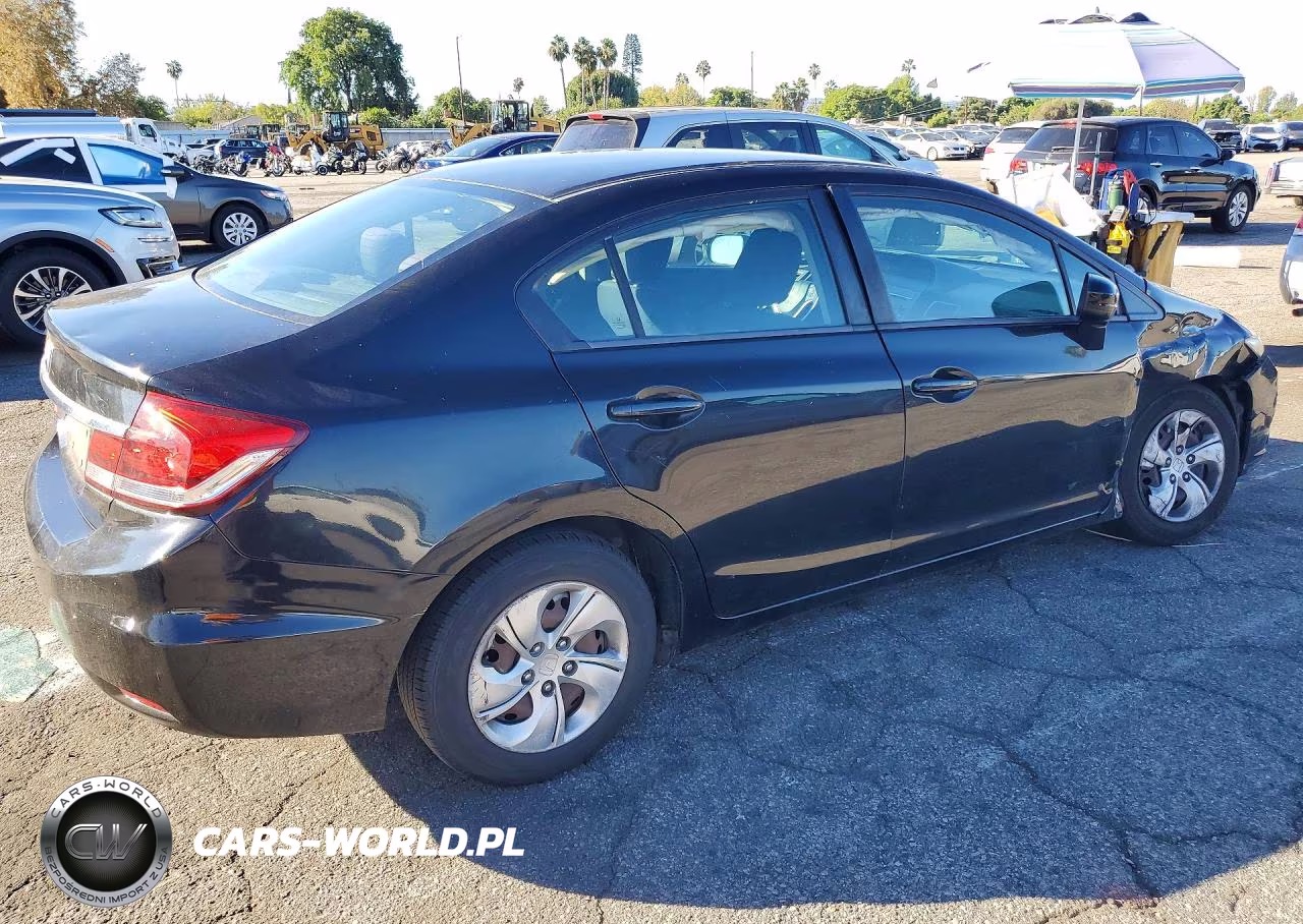 2015 Honda Civic Lx VIN:19XFB2F59FE217002 - 3