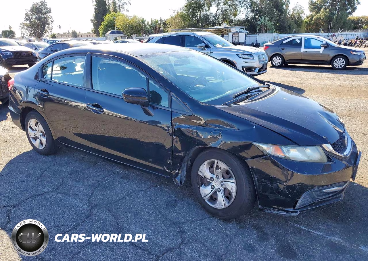 2015 Honda Civic Lx VIN:19XFB2F59FE217002 - 4