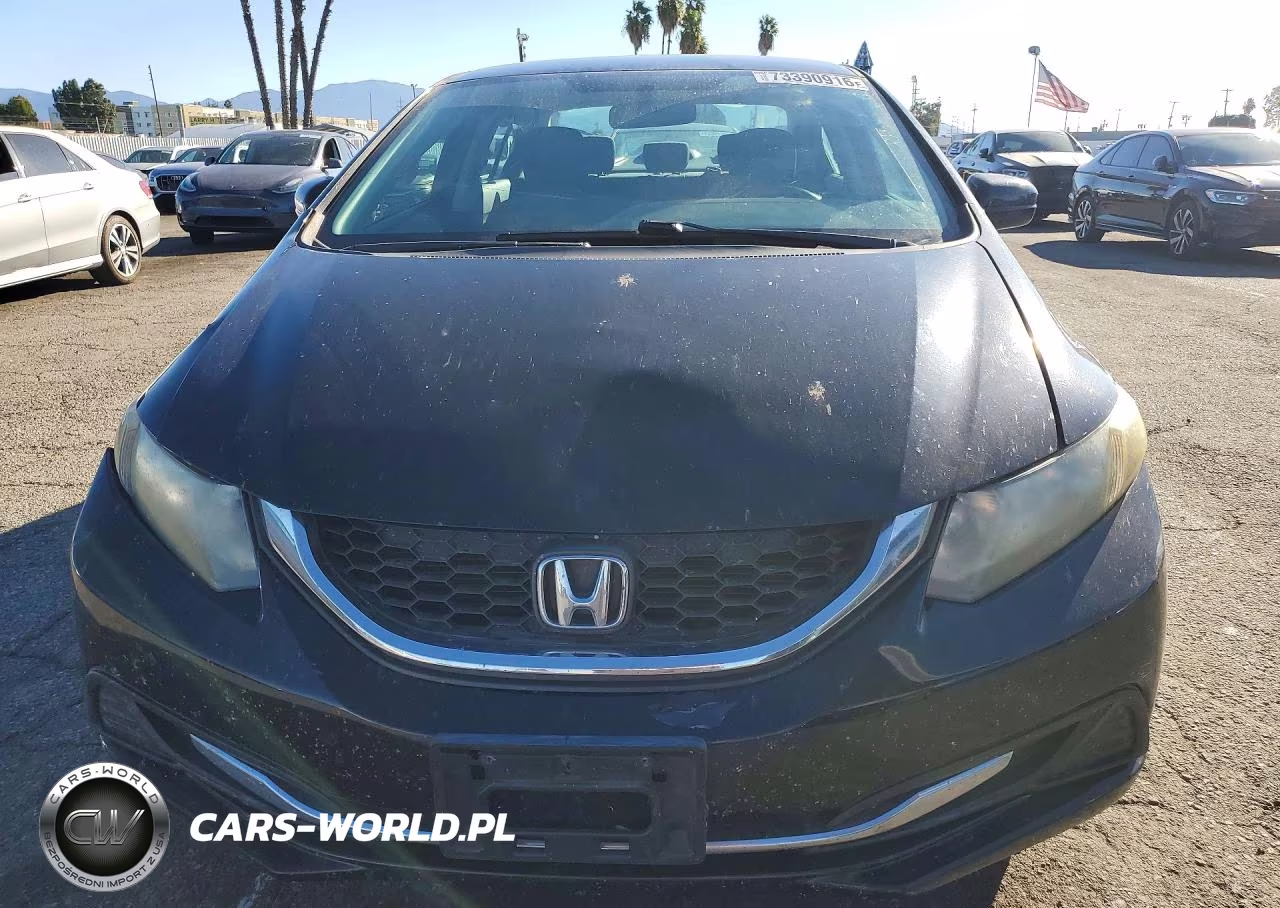 2015 Honda Civic Lx VIN:19XFB2F59FE217002 - 5