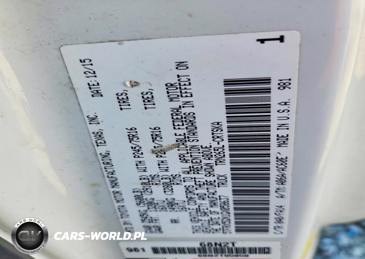 2016 Toyota Tacoma Access Cab VIN:5TFRX5GN1GX058637 - 13