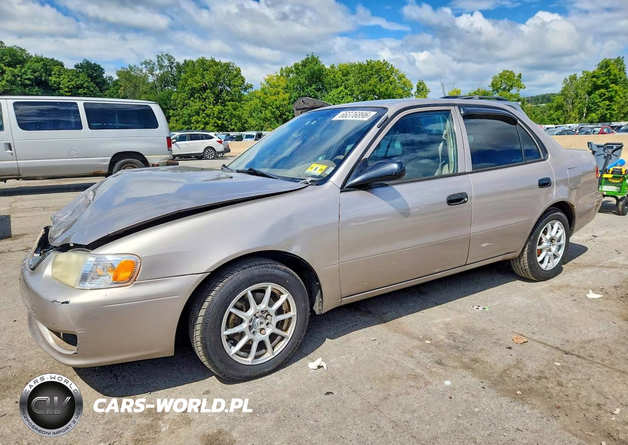 2002 Toyota Corolla Ce VIN:1NXBR12E52Z572993 - 1
