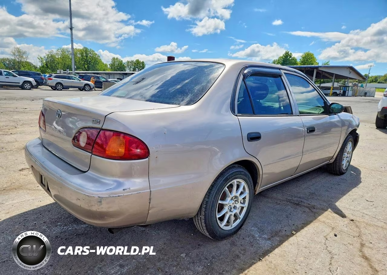 2002 Toyota Corolla Ce VIN:1NXBR12E52Z572993 - 3