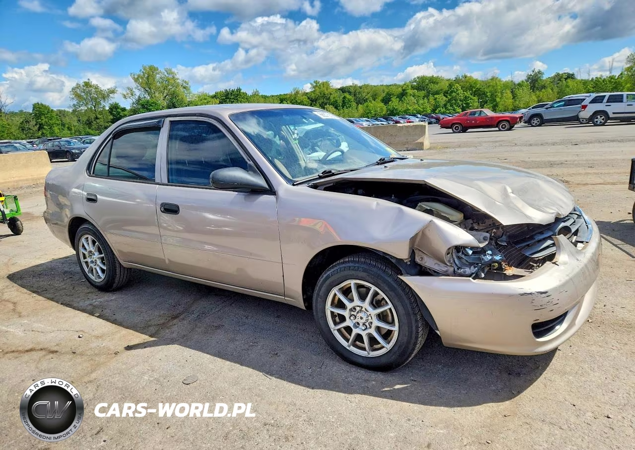 2002 Toyota Corolla Ce VIN:1NXBR12E52Z572993 - 4