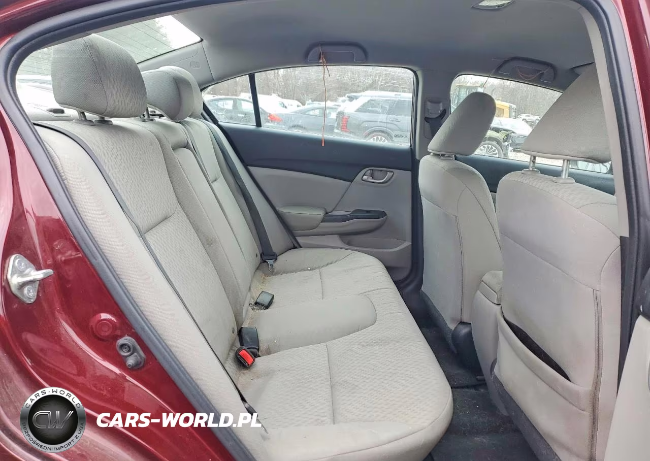 2014 Honda Civic Lx VIN:2HGFB2F42EH042233 - 10