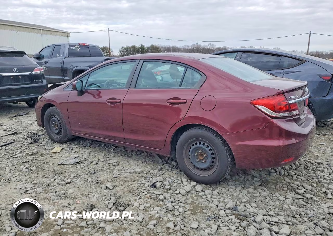 2014 Honda Civic Lx VIN:2HGFB2F42EH042233 - 2