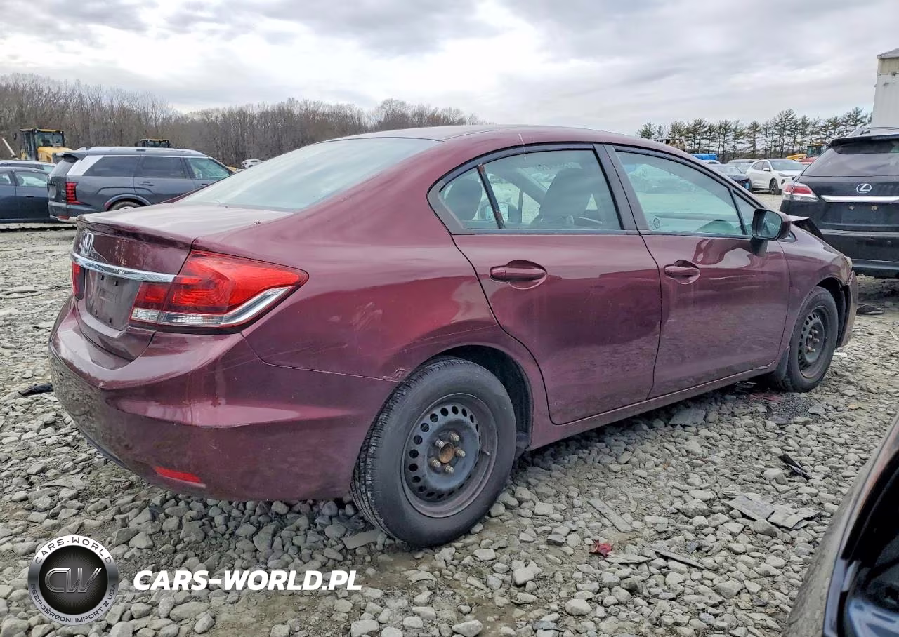 2014 Honda Civic Lx VIN:2HGFB2F42EH042233 - 3