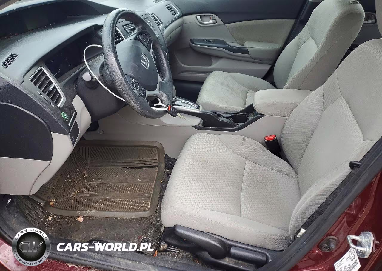 2014 Honda Civic Lx VIN:2HGFB2F42EH042233 - 7