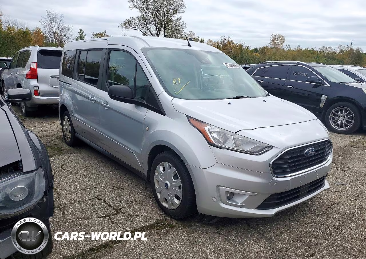 2019 Ford Transit Connect Xlt VIN:NM0GE9F21K1392154 - 4
