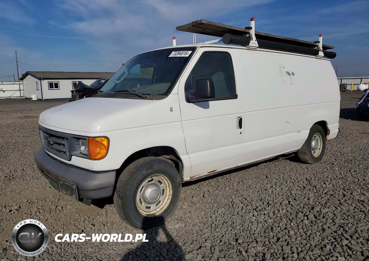 2006 Ford Econoline E150 Van VIN:1FTRE14W66DB44148 - 1