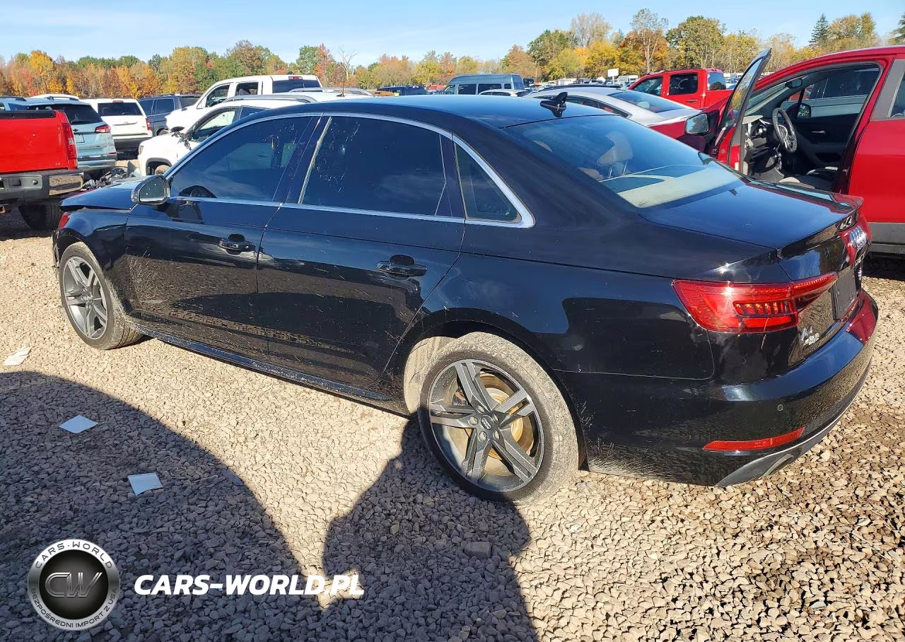 2017 Audi A4 Premium Plus VIN:WAUENAF46HN024905 - 2