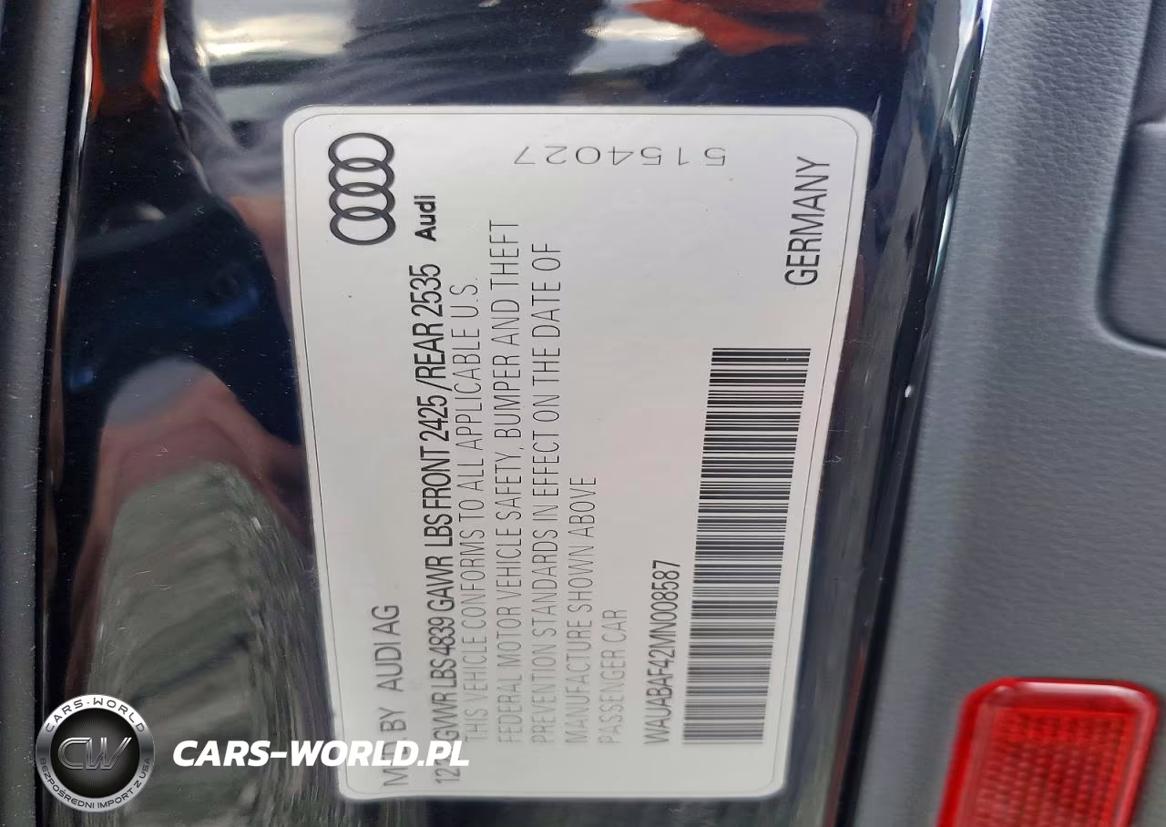 2021 Audi A4 Premium 40 VIN:WAUABAF42MN008587 - 12