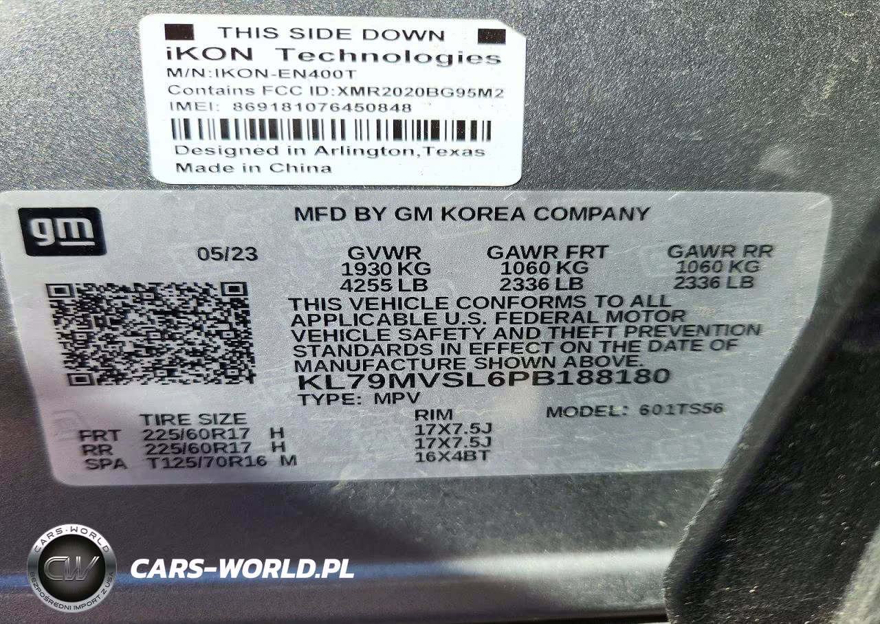 2023 Chevrolet Trailblazer Activ VIN:KL79MVSL6PB188180 - 13