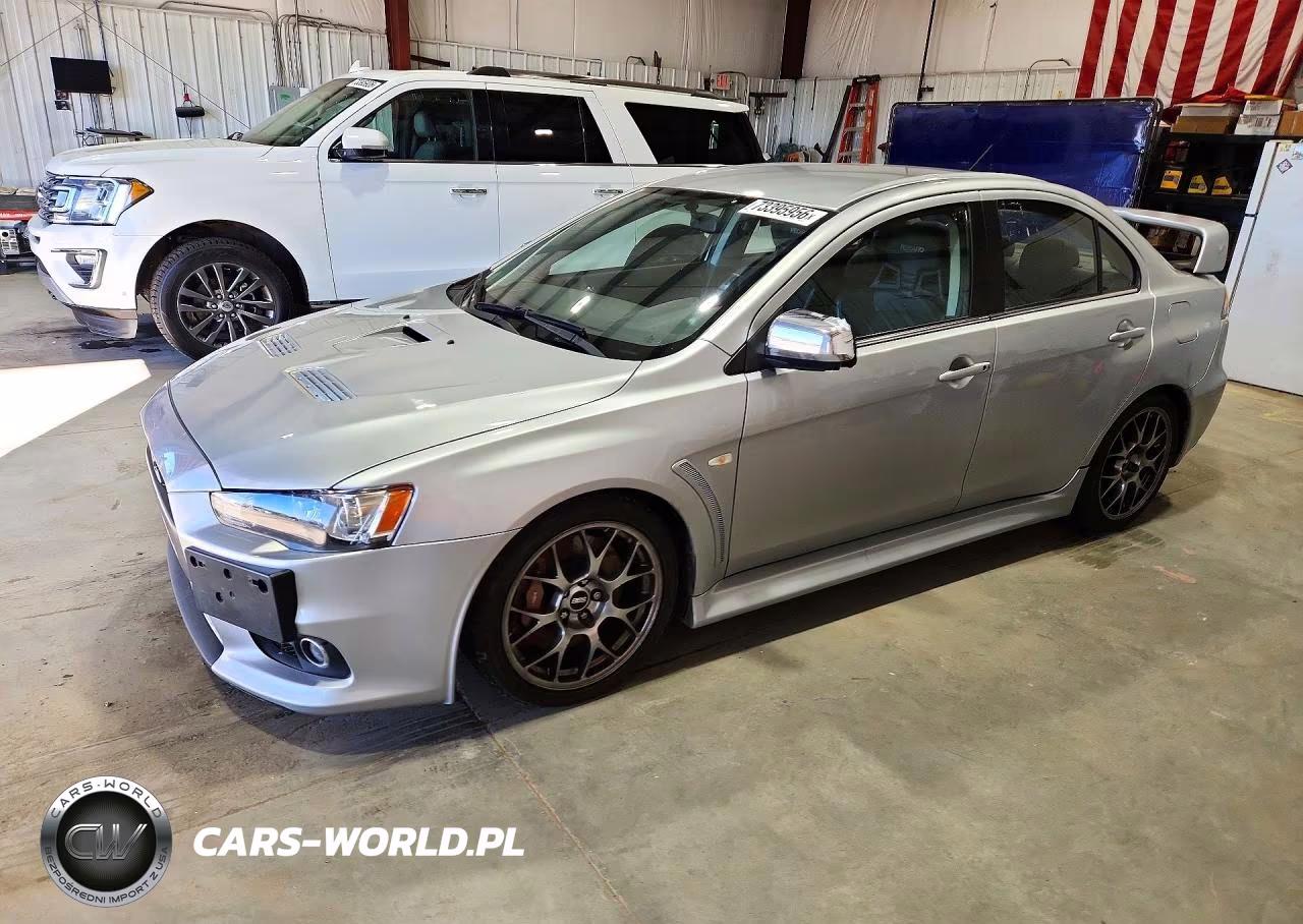 2010 Mitsubishi Lancer Evolution Mr VIN:JA32W5FV0AU026971 - 1