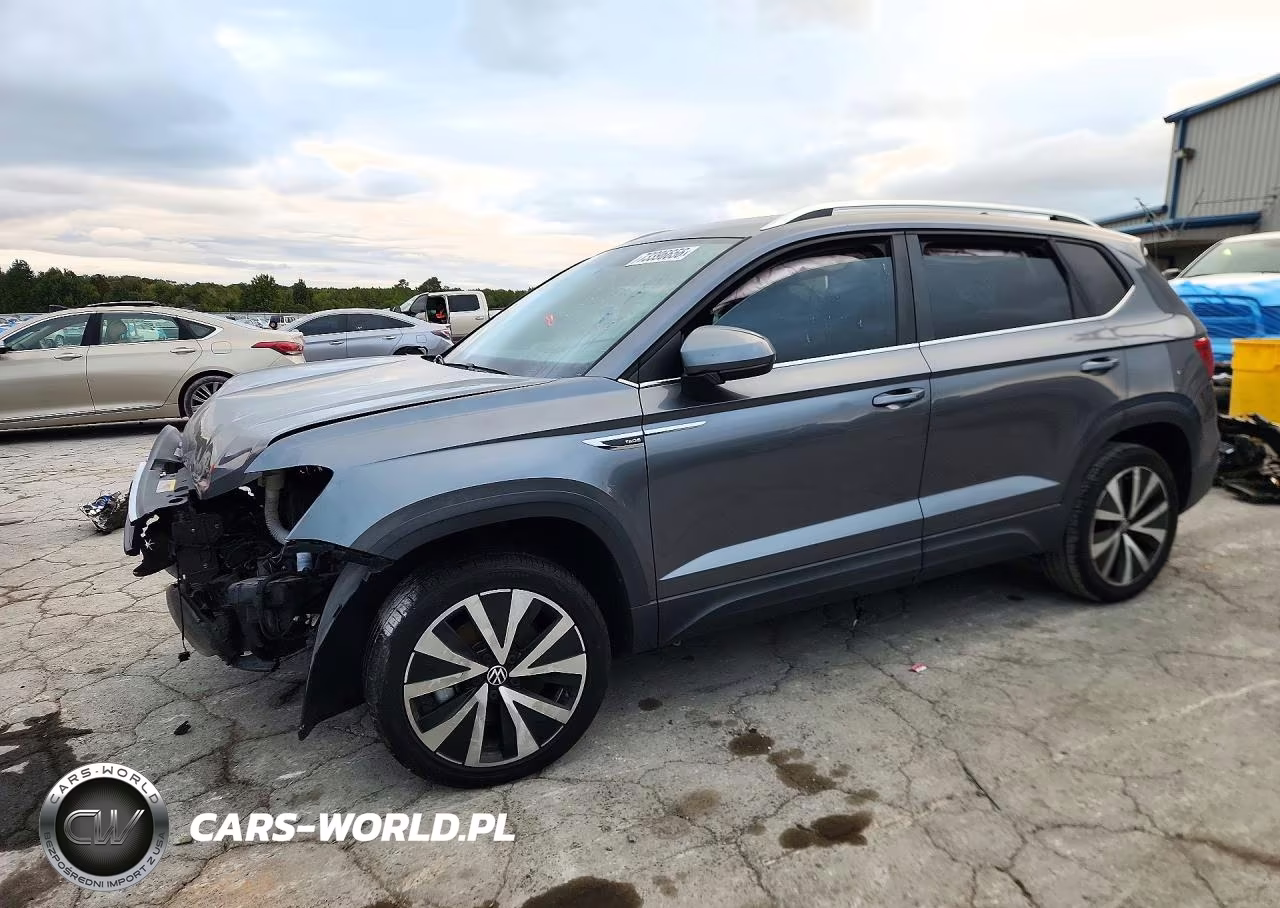 2022 Volkswagen Taos Se VIN:3VVRX7B21NM010228 - 1
