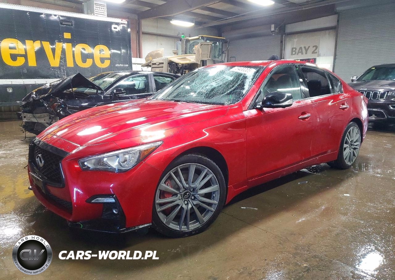 2021 Infinity Q50 Red Sport 400 – zdjęcie 1 z 12