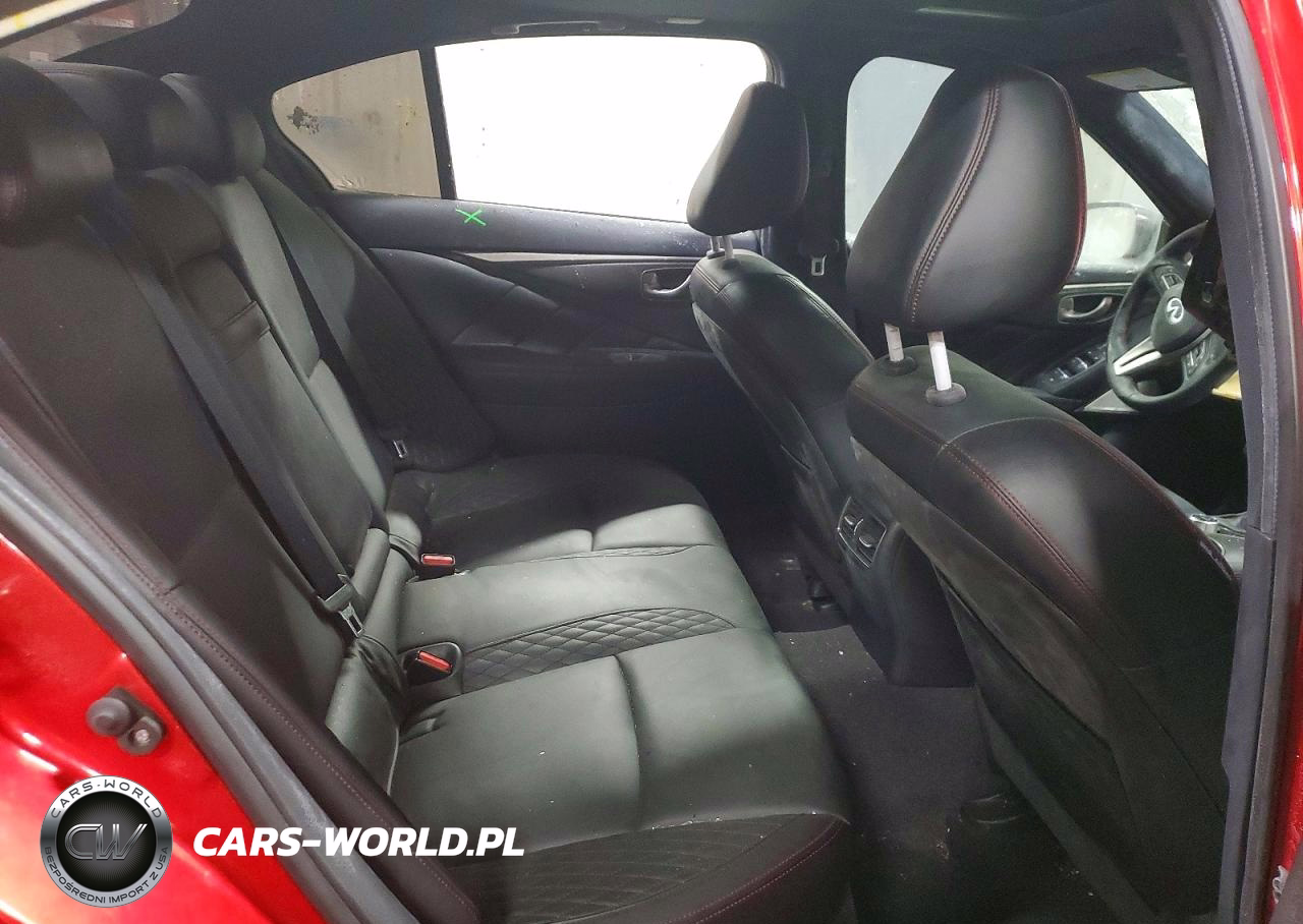 2021 Infinity Q50 Red Sport 400 VIN:JN1FV7DR1MM880043 - 10