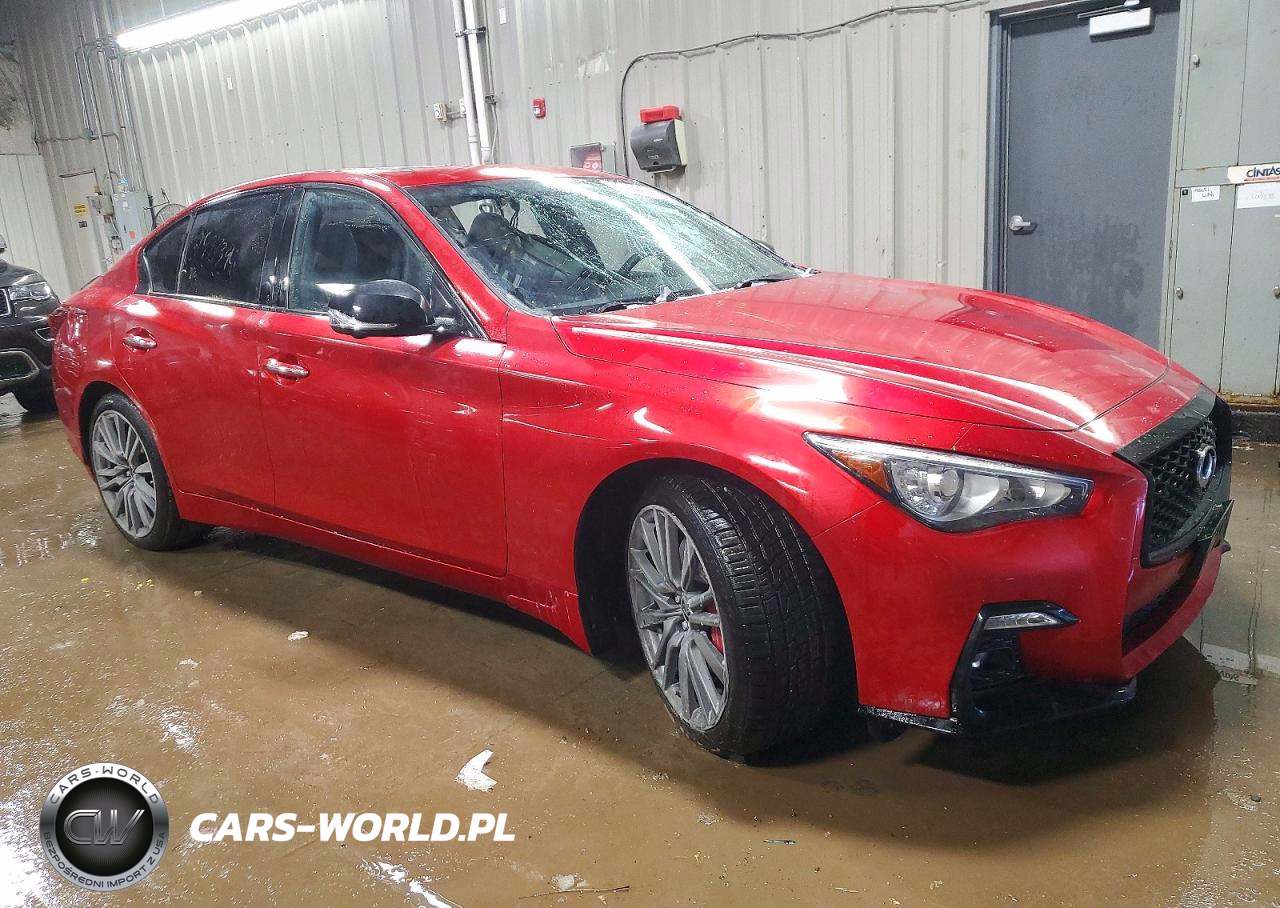 2021 Infinity Q50 Red Sport 400 VIN:JN1FV7DR1MM880043 - 4