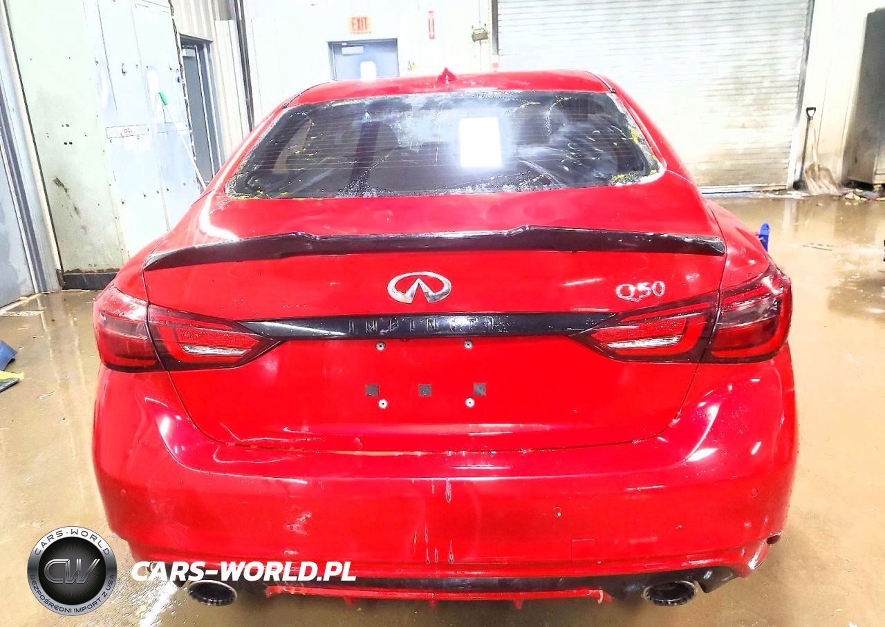 2021 Infinity Q50 Red Sport 400 VIN:JN1FV7DR1MM880043 - 6