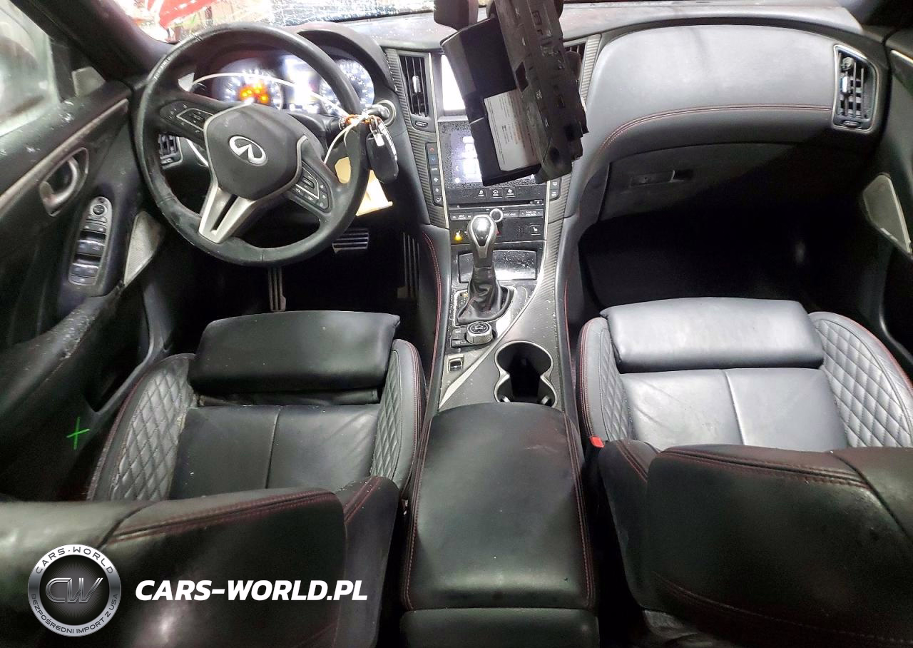 2021 Infinity Q50 Red Sport 400 VIN:JN1FV7DR1MM880043 - 8