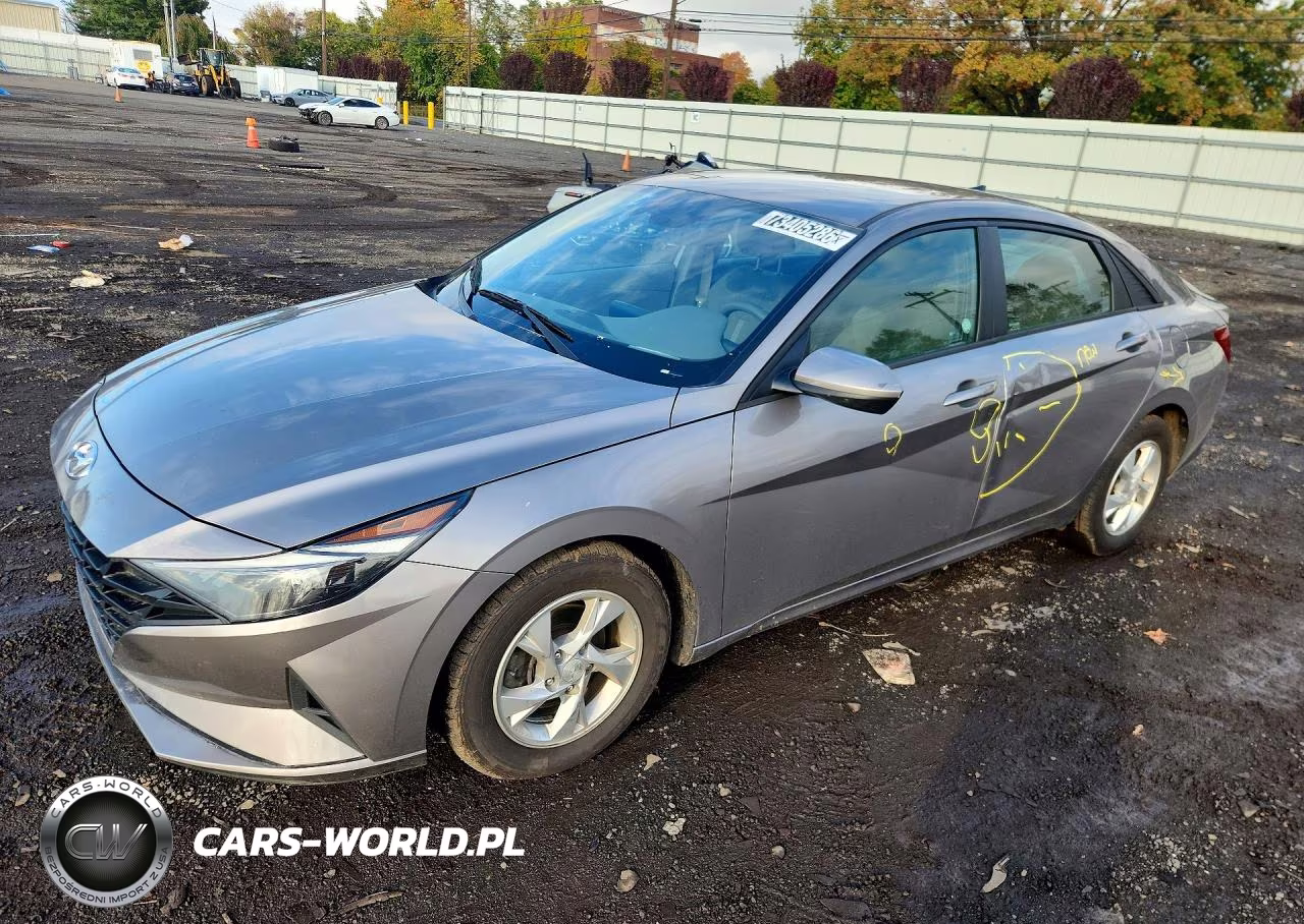2021 Hyundai Elantra Se VIN:KMHLL4AG2MU200203 - 1
