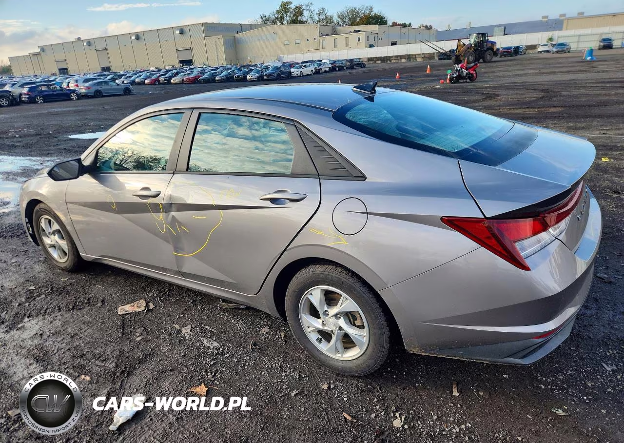 2021 Hyundai Elantra Se VIN:KMHLL4AG2MU200203 - 2