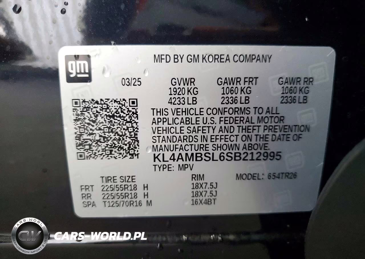 2025 Buick Encore Gx Preferred VIN:KL4AMBSL6SB212995 - 13