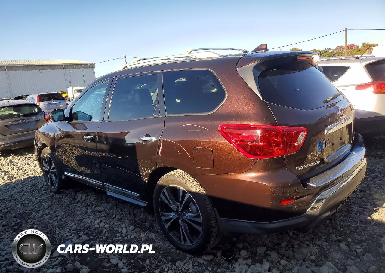 2020 Nissan Pathfinder Platinum VIN:5N1DR2DM3LC631498 - 2