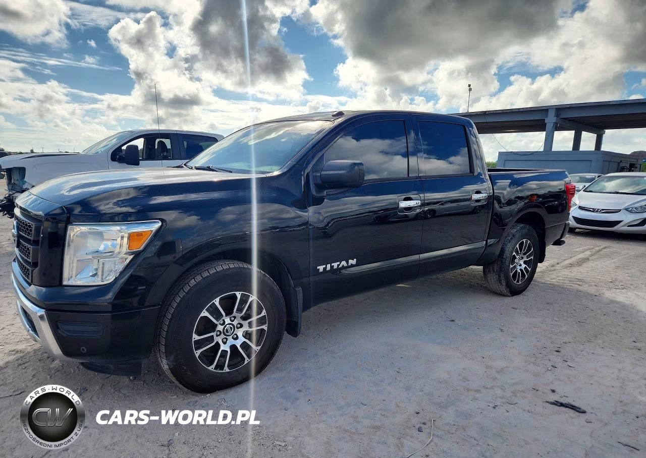 2021 Nissan Titan Sv VIN:1N6AA1EFXMN526517 - 1