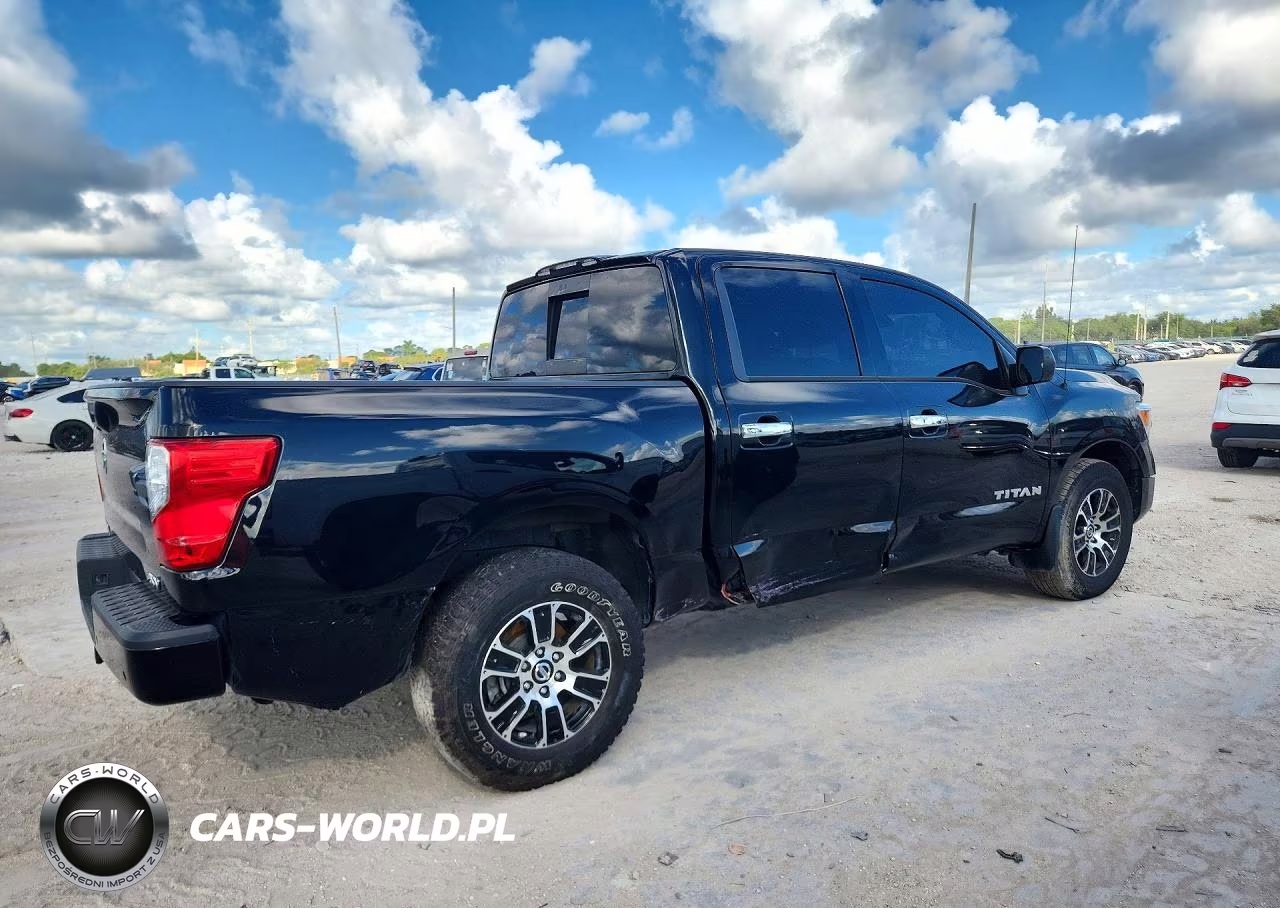 2021 Nissan Titan Sv VIN:1N6AA1EFXMN526517 - 3