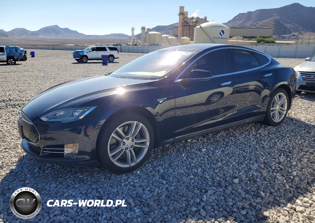 2014 Tesla Model S VIN:5YJSA1S11EFP48055 - 1