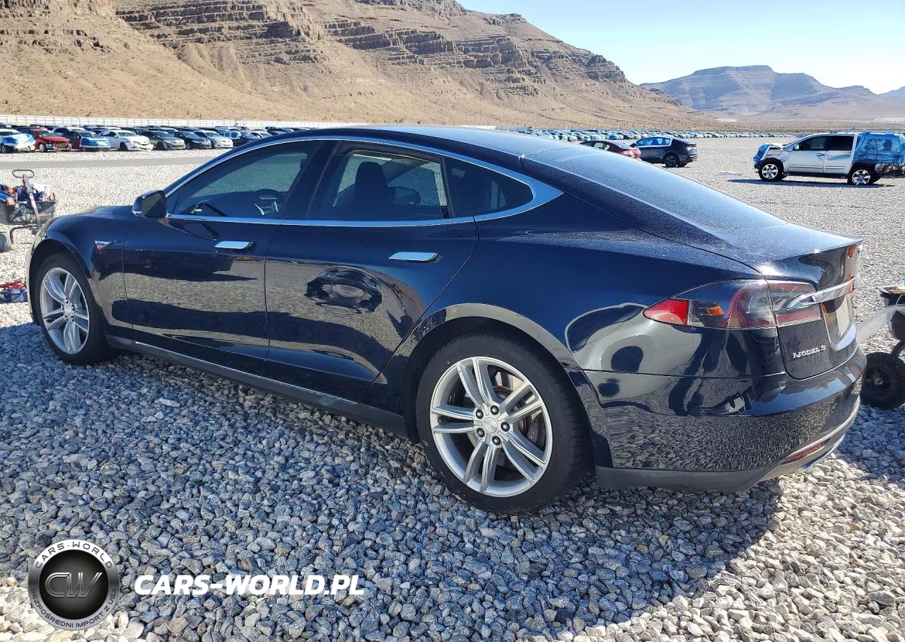 2014 Tesla Model S VIN:5YJSA1S11EFP48055 - 2