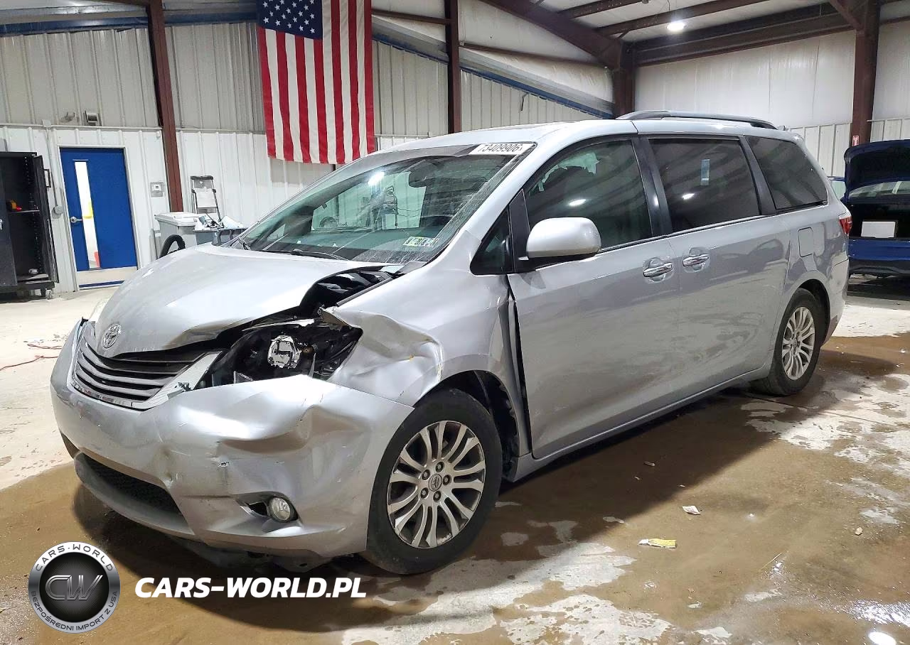 2016 Toyota Sienna Xle 8-Passenger VIN:5TDYK3DCXGS714759 - 1