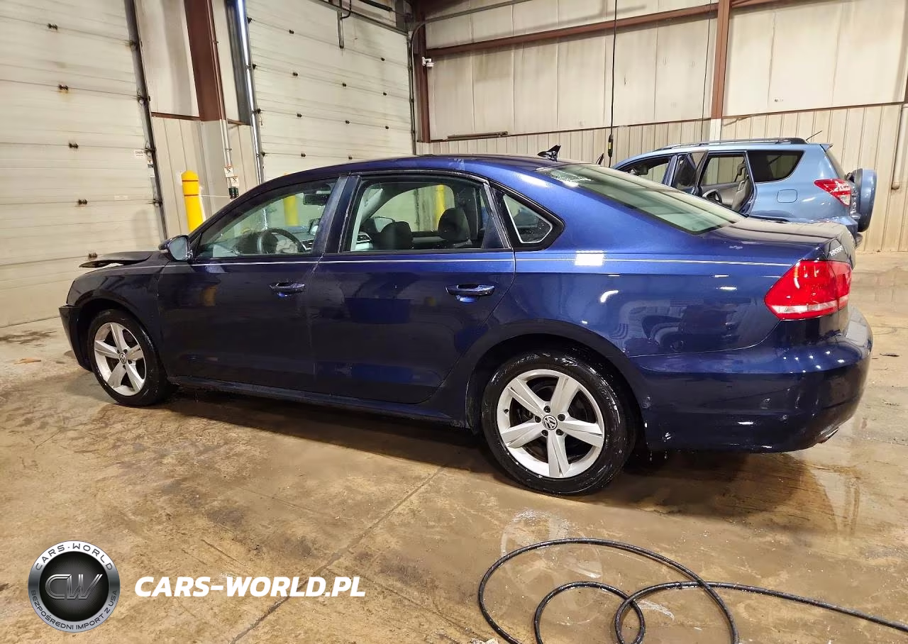 2012 Volkswagen Passat Se VIN:1VWBP7A32CC088183 - 2