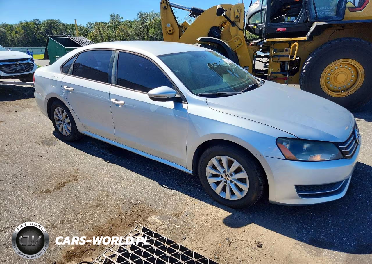 2012 Volkswagen Passat S VIN:1VWAP7A38CC063722 - 4