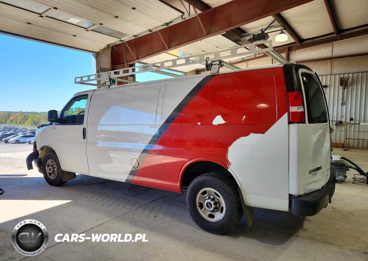 2022 GMC Savana G2500 VIN:1GTW7BF76N1139640 - 2