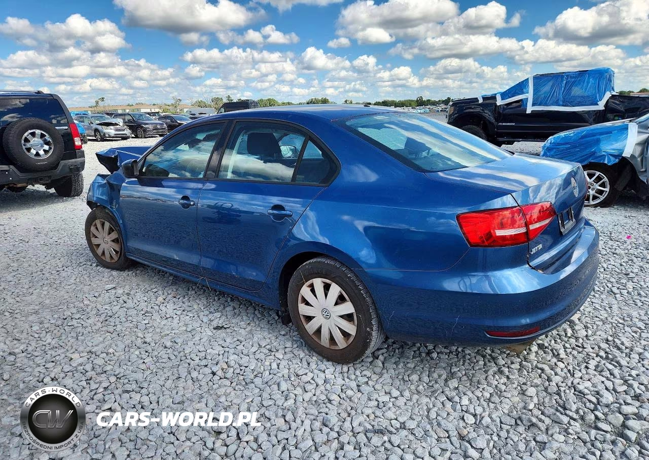 2015 Volkswagen Jetta Base VIN:3VW2K7AJ4FM281001 - 2