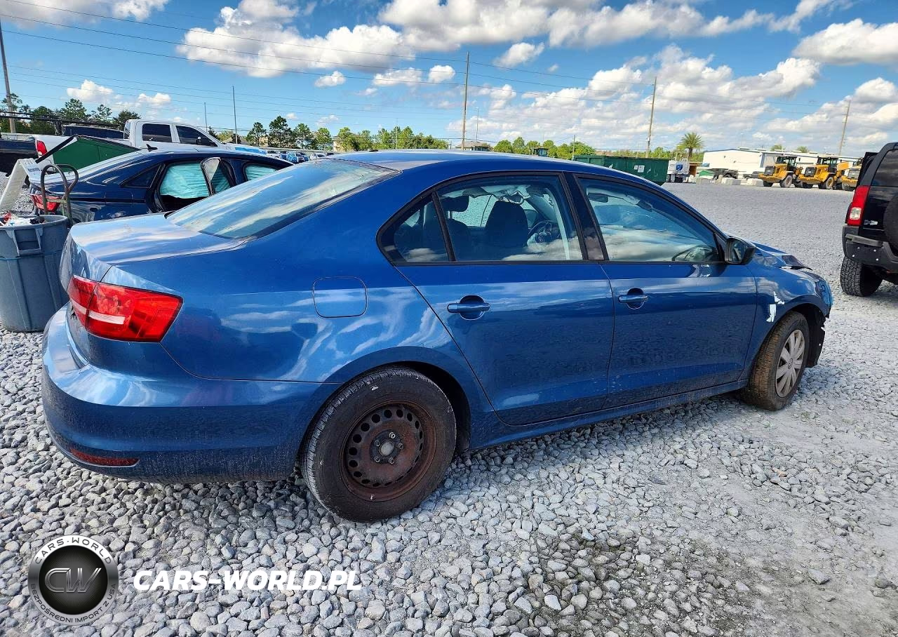 2015 Volkswagen Jetta Base VIN:3VW2K7AJ4FM281001 - 3