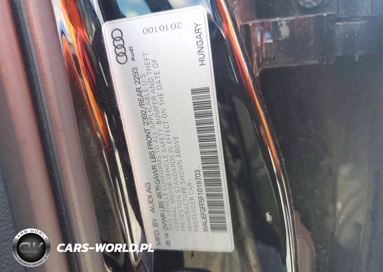 2015 Audi A3 Premium Plus VIN:WAUEFGFF5F1019703 - 12