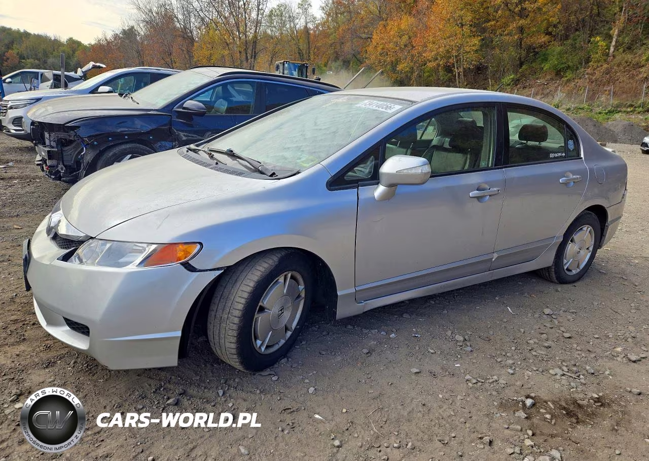 2010 Honda Civic Hybrid VIN:JHMFA3F2XAS006605 - 1