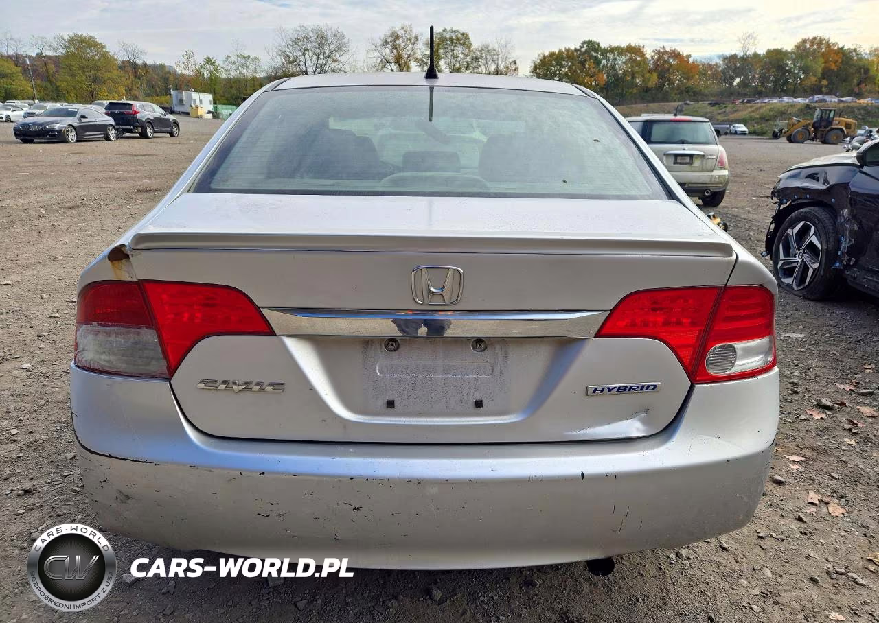 2010 Honda Civic Hybrid VIN:JHMFA3F2XAS006605 - 6