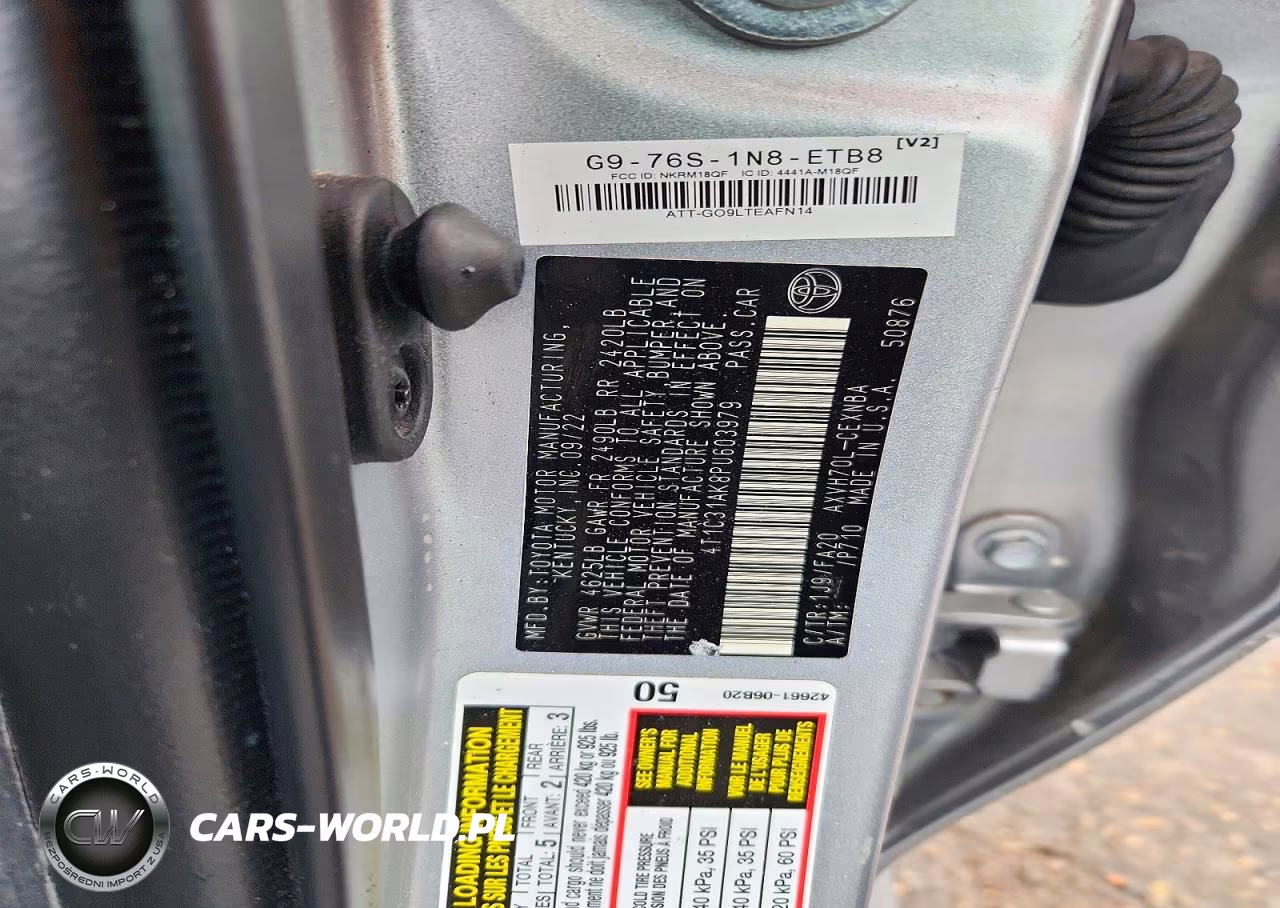 2023 Toyota Camry Le VIN:4T1C31AK8PU603979 - 12