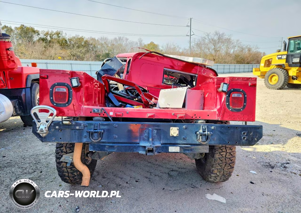 2002 Hummer H1 - Brush Fire Truck VIN:137FA55322E200071 - 6