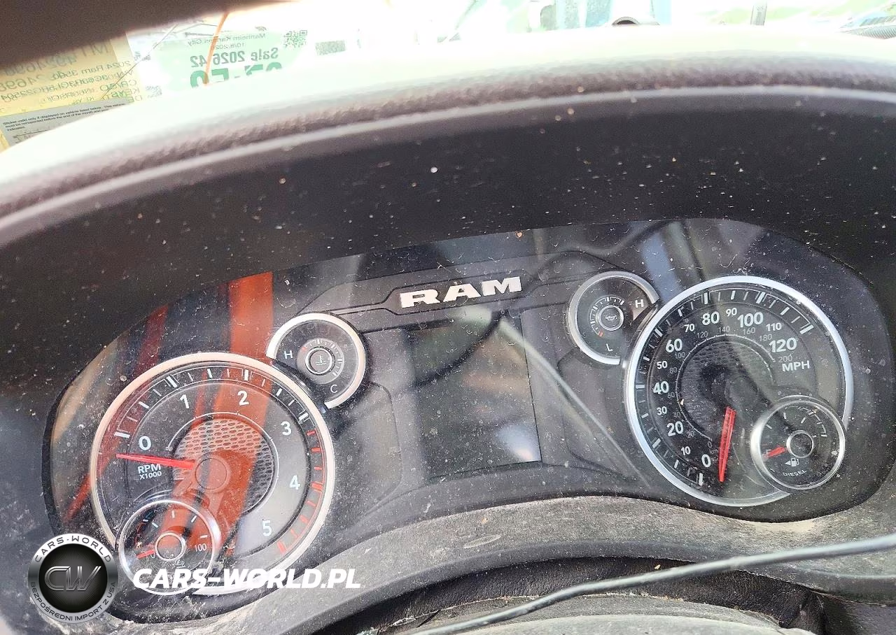 2024 Ram 3500 Tradesman VIN:3C63R3CL5RG225041 - 9