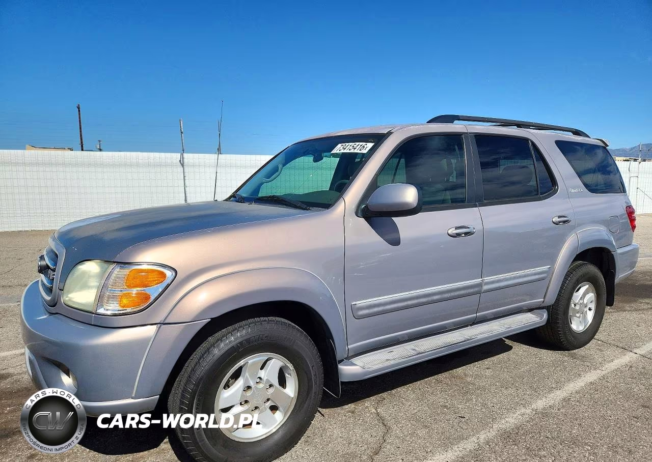2002 Toyota Sequoia Limited VIN:5TDZT38A62S074407 - 1