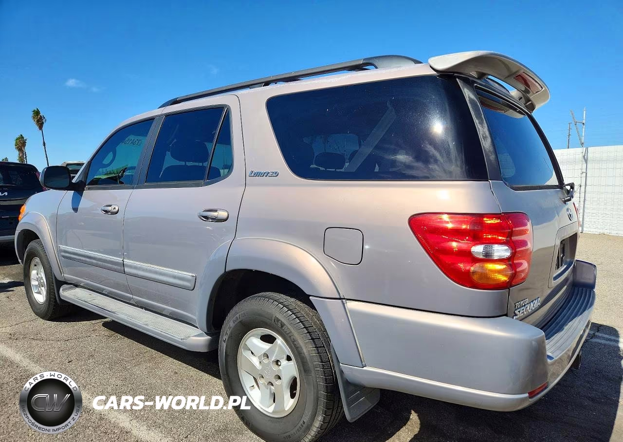 2002 Toyota Sequoia Limited VIN:5TDZT38A62S074407 - 2