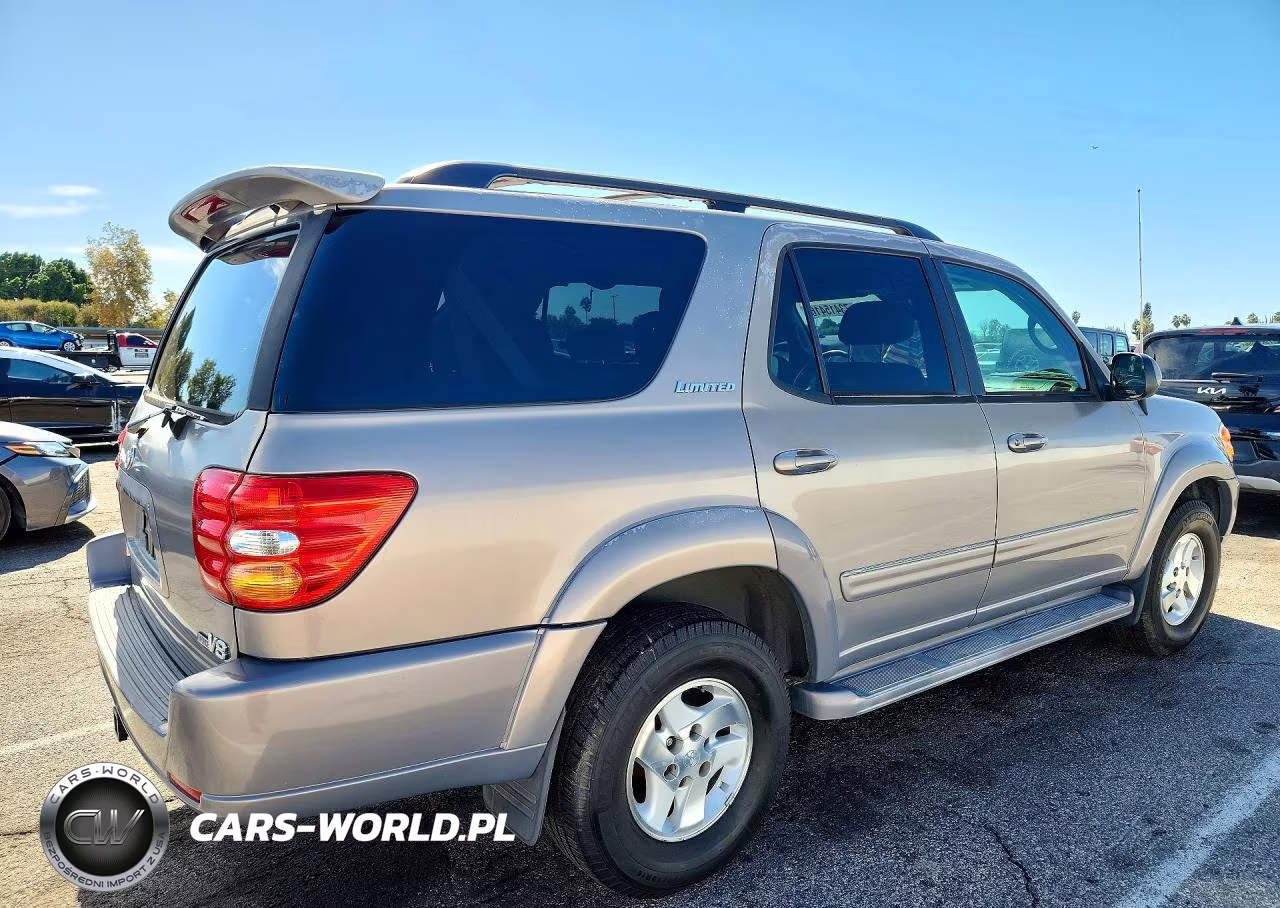 2002 Toyota Sequoia Limited VIN:5TDZT38A62S074407 - 3