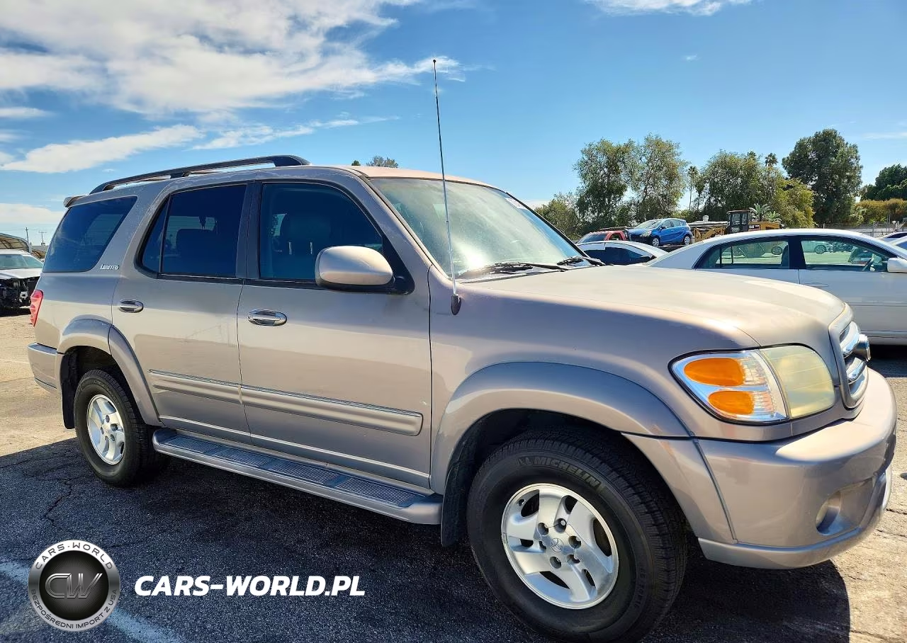 2002 Toyota Sequoia Limited VIN:5TDZT38A62S074407 - 4