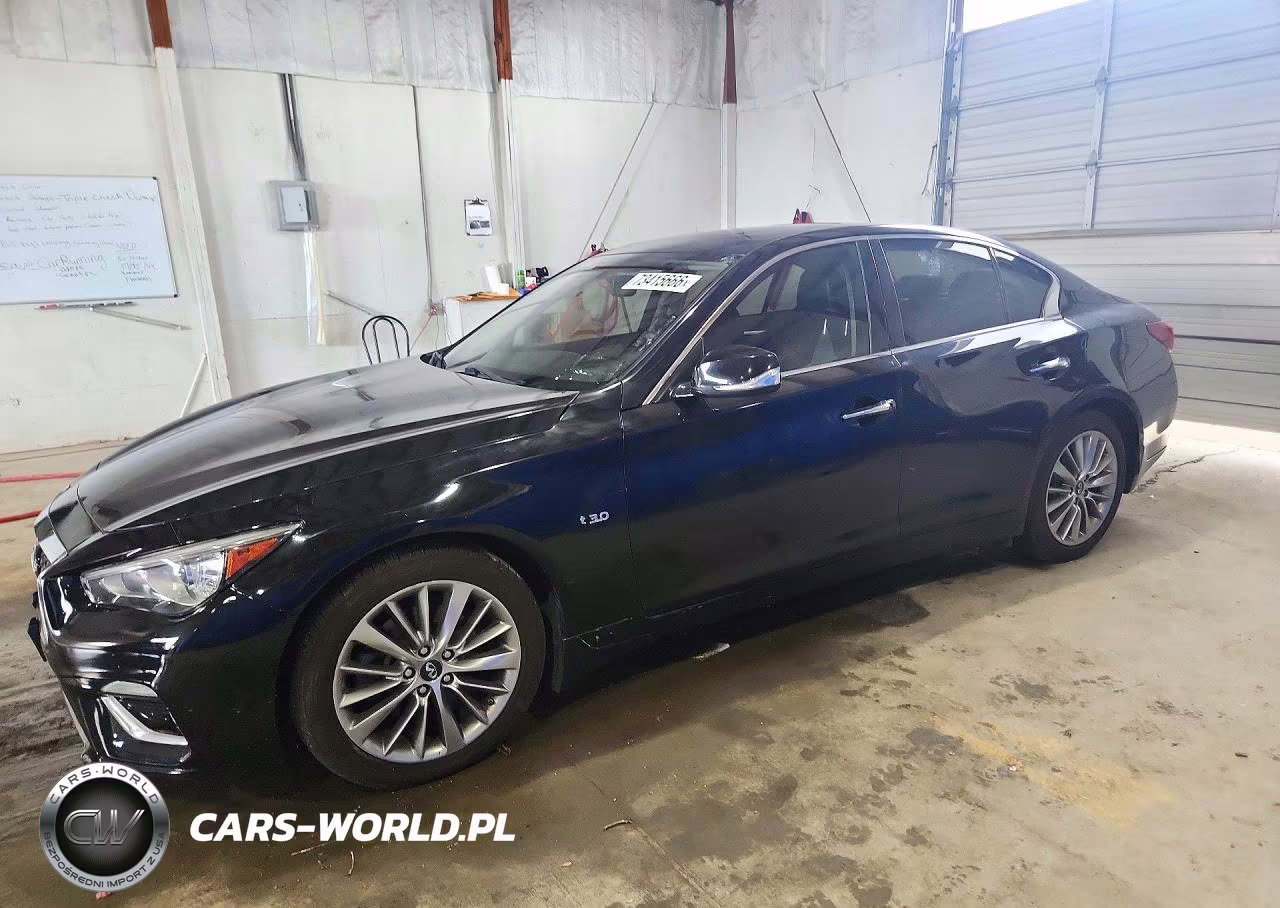2018 Infiniti Q50 3.0T Luxe VIN:JN1EV7AR6JM437026 - 1